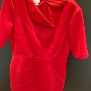 Women’s London Times red dress